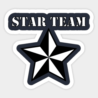 STAR TEAM APPAREL Sticker